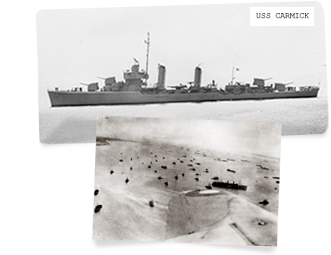 uss carmick d-day